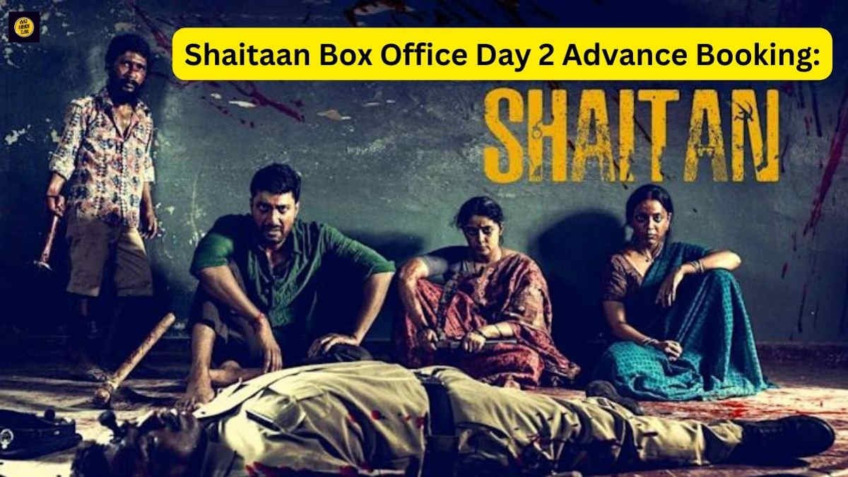 Shaitaan Box Office Day 2 Advance Booking