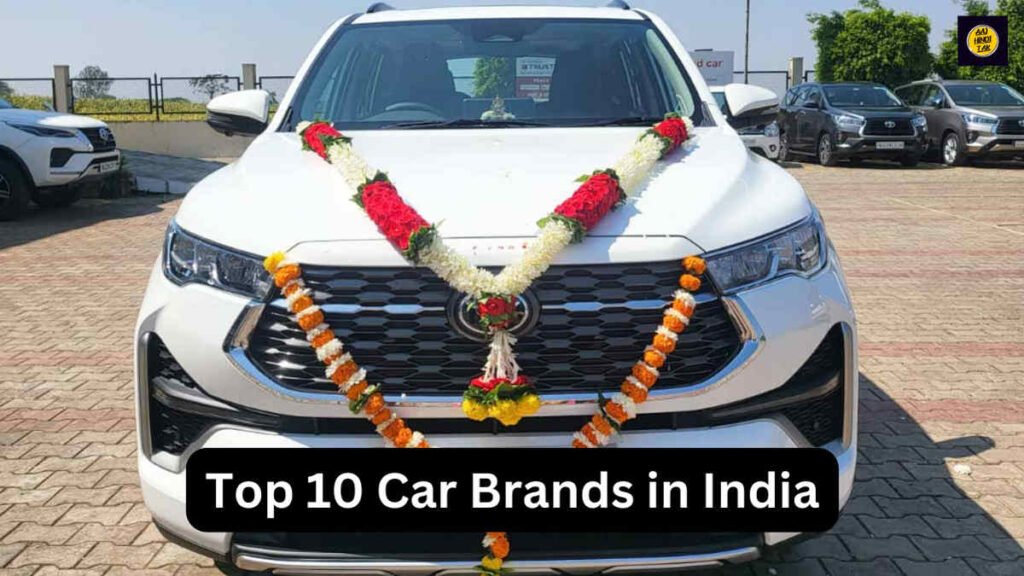 Top 10 Car Brands in India