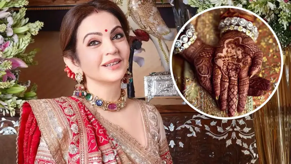 Nita Ambani Mehndi