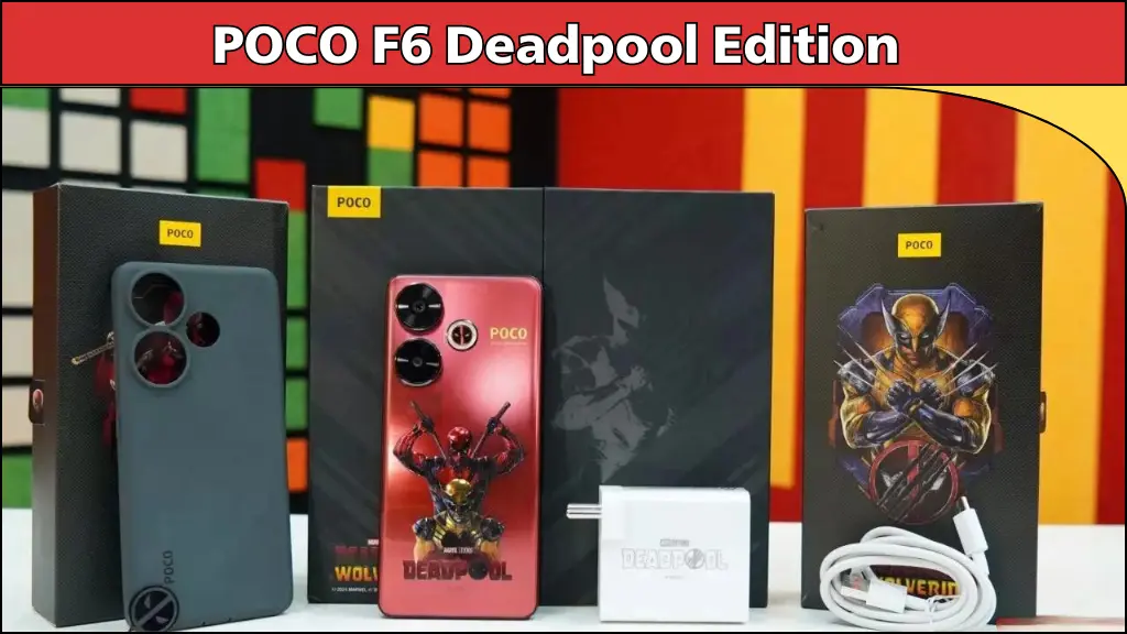 POCO F6 Deadpool Edition